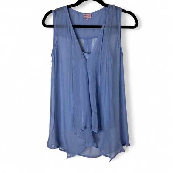 Y2K Women’s Silk Blouse fairy core whimsigoth coquette boho chic peasant Size M - Picture 2 of 8